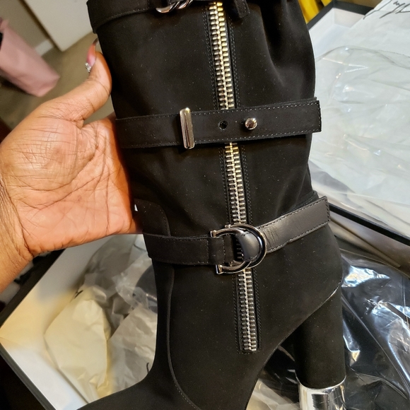 Giuseppe black boots size 41..US 10 - Picture 5 of 14